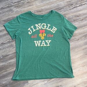 NWOT HOLIDAY TIME Jingle Tee L
